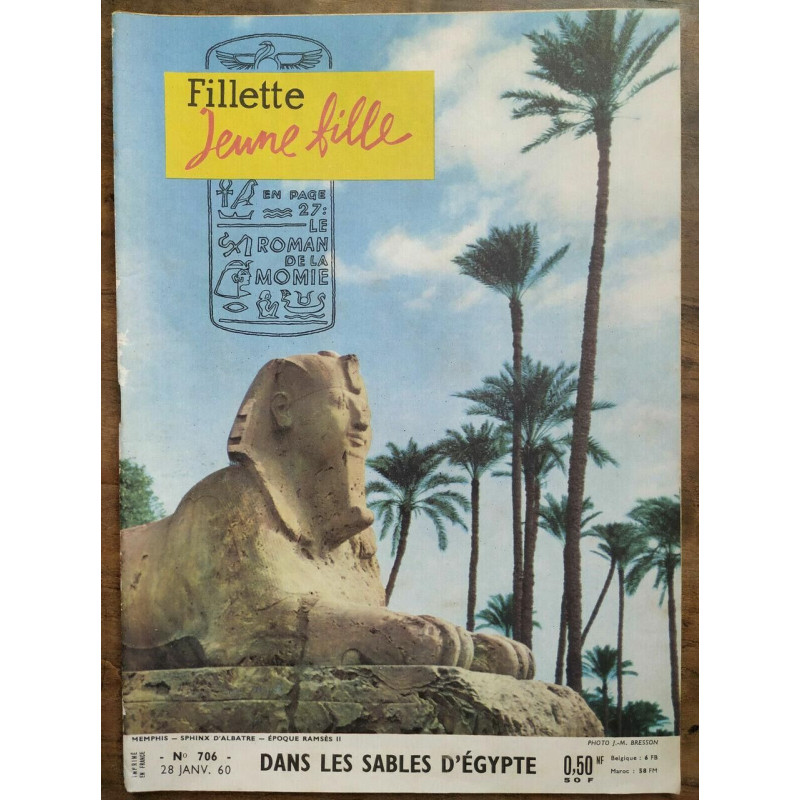 Fillette jeune fille n706 28 Janvier 1960