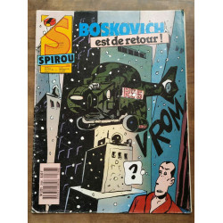 Magazine Spirou n2586 Novembre 1987