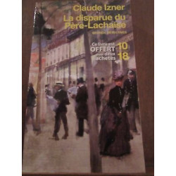 Claude izner la disparue du père lachaise