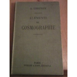 a grignon éléments de cosmographie Vuibert