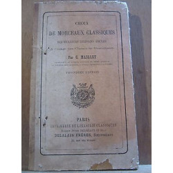 c Maillet Choix de Morceaux Classiques des meilleurs écrivains...