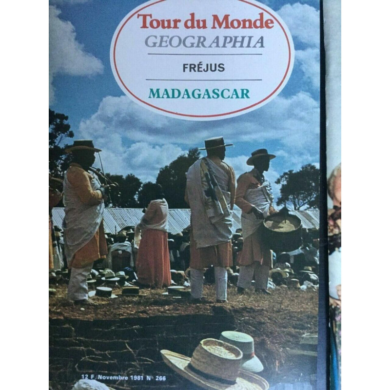 Tour du Monde geographia Novembre 1981 N 266 fréjus Madagascar