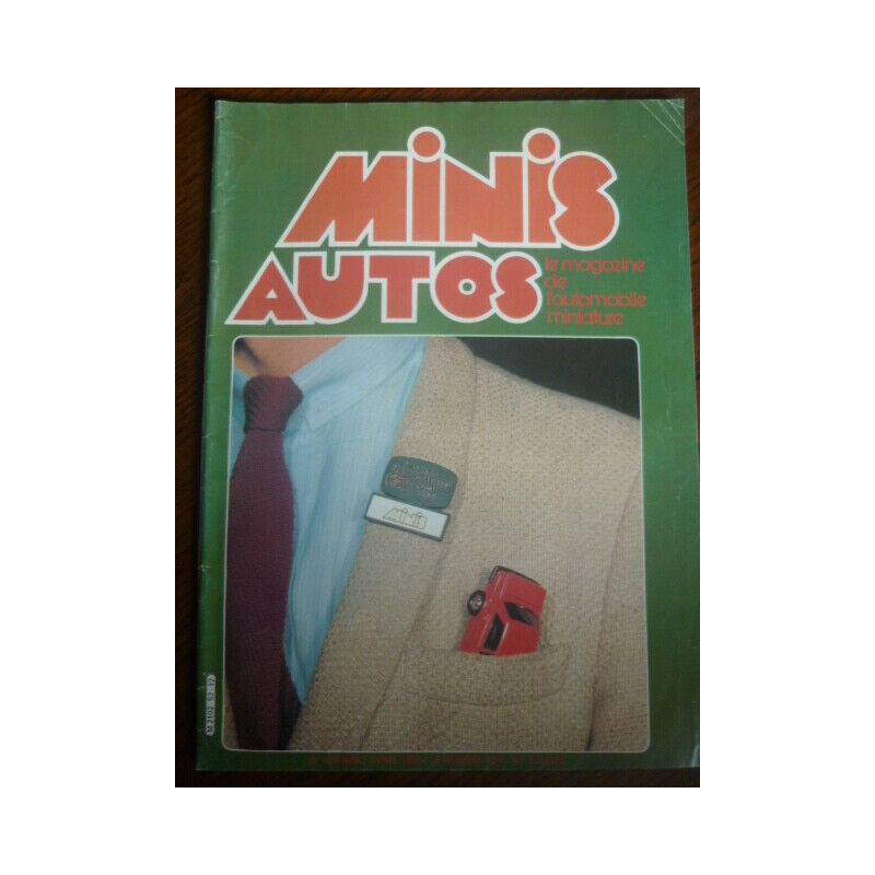 MINIS AUTOS n52 marsavril 1980 modélisme