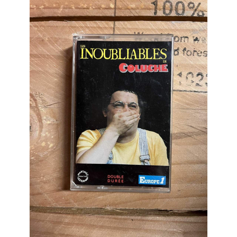 Les Inoubliables de Coluche Cassette Audio-K7