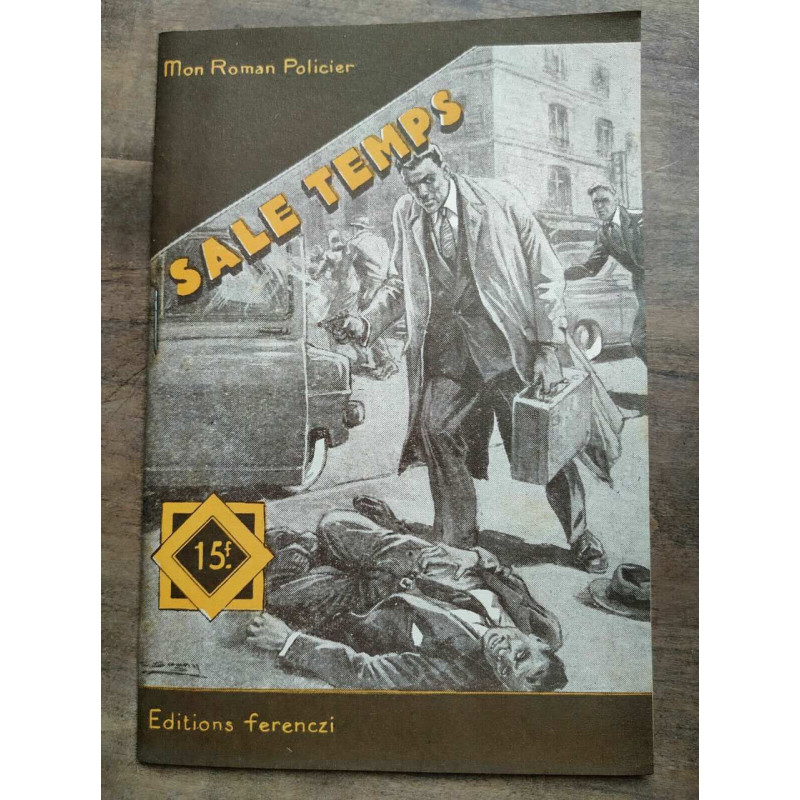 Mon Roman policier Sale temps - handecault