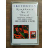 Beethoven Symphony No 9 - Carlo Maria Giulini Cassette Audio-K7