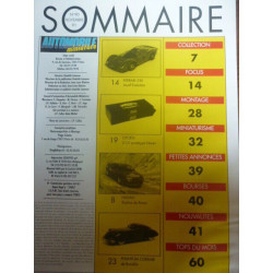 Automobile miniature n90 NOVEMBRE 1991 modélisme