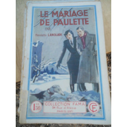 Le mariage de paulette Collection Fama n468