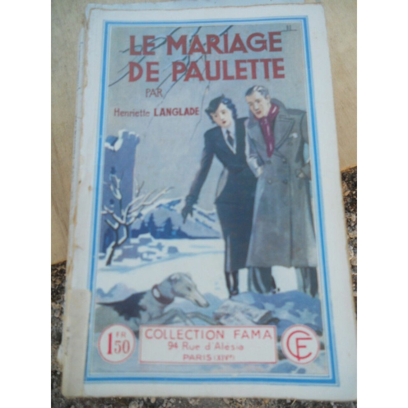 Le mariage de paulette Collection Fama n468
