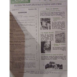 La Chine en construction 19ème année n11 Novembre 1981