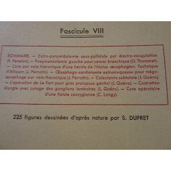 Jean quénu Nouvelle Pratique Chirurgicale illustrée Fascicule viii