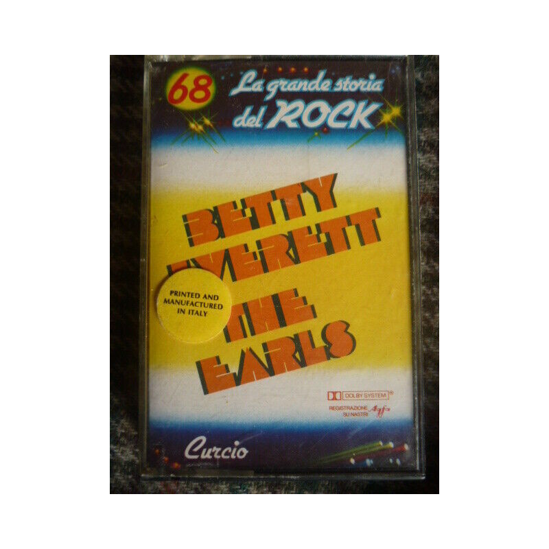 68-LEGENDS OF ROCK BETTY EVERETTTHE EARLS Cassette Audio-K7 CURCIO