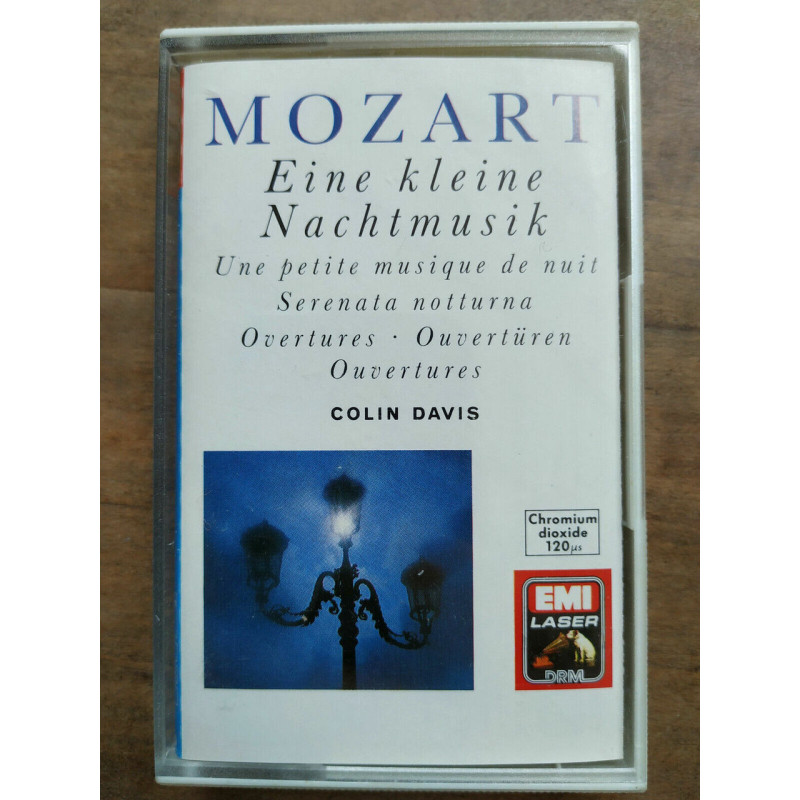 Mozart Eine kleine Nachtmusik - Colin Davis Cassette Audio-K7 EMI...