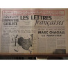 Les Lettres Françaises n180 3010 paulhan peynet chagall shakespeare