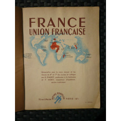 Chabot mory france union française Géographie Cours moyen
