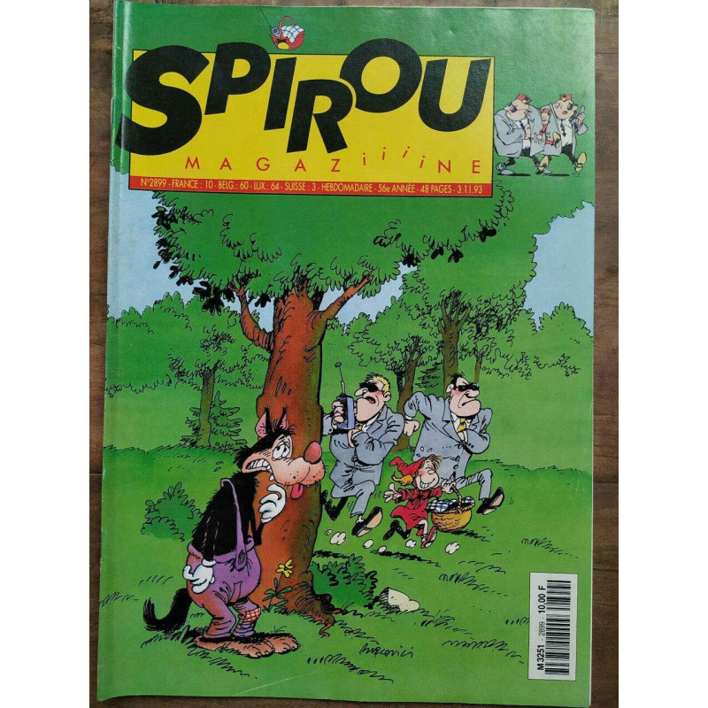 Magazine Spirou n2899 Novembre 1993