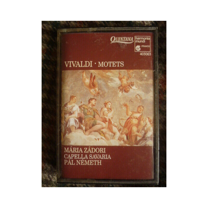 Vivaldi Motets-Maria Zadori-Capella Savaria-Pal Nemeth Harmonia...