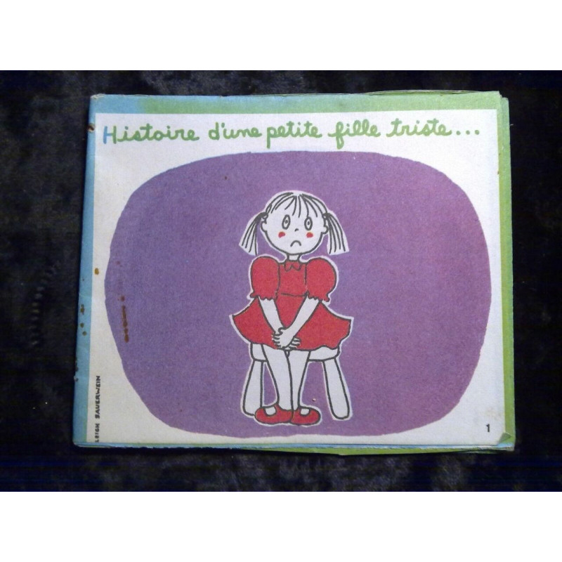 Histoire d'une petite fille triste qui devient gaie à cause d'une...