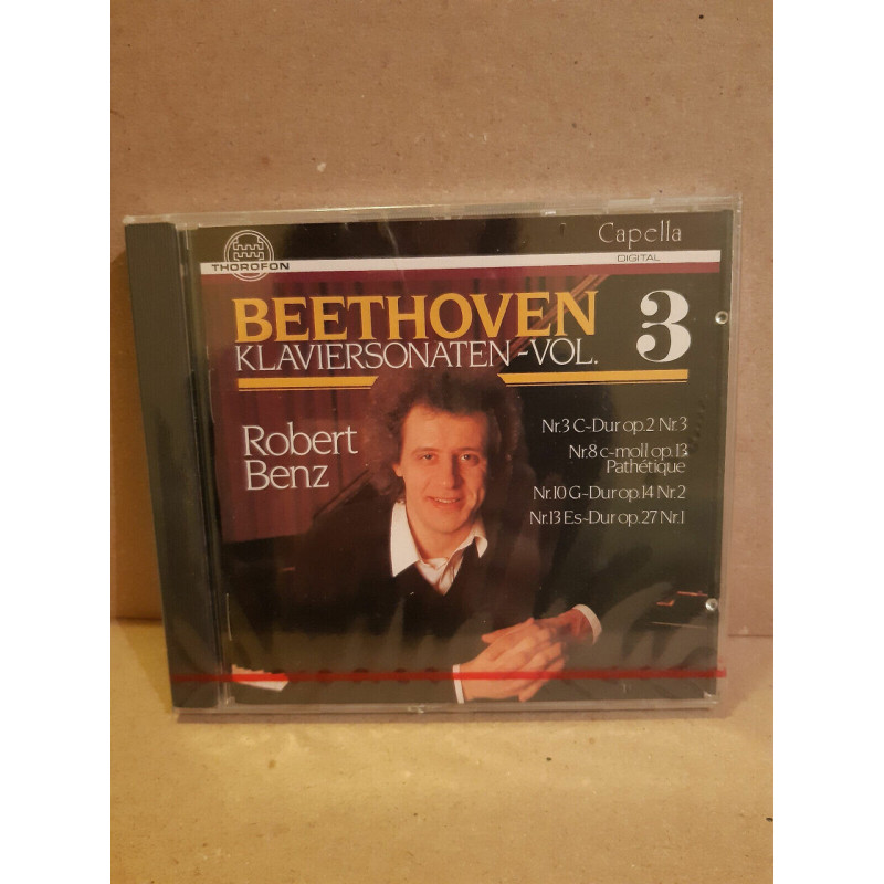 Beethoven Klaviersonaten Vol 3 - Robert Benz CD NEUF SOUS BLISTER