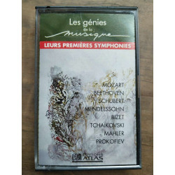 Les génies de la musique - Leurs premières symphonies Cassette...