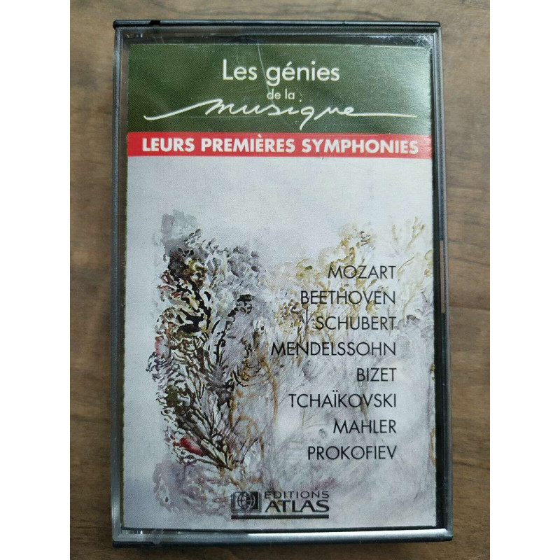 Les génies de la musique - Leurs premières symphonies Cassette...