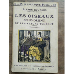 Les oiseaux s'envolent et Les fleurs tombent Tome 1 et Tome 2