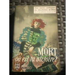 mort où est ta victoire le livre de poche