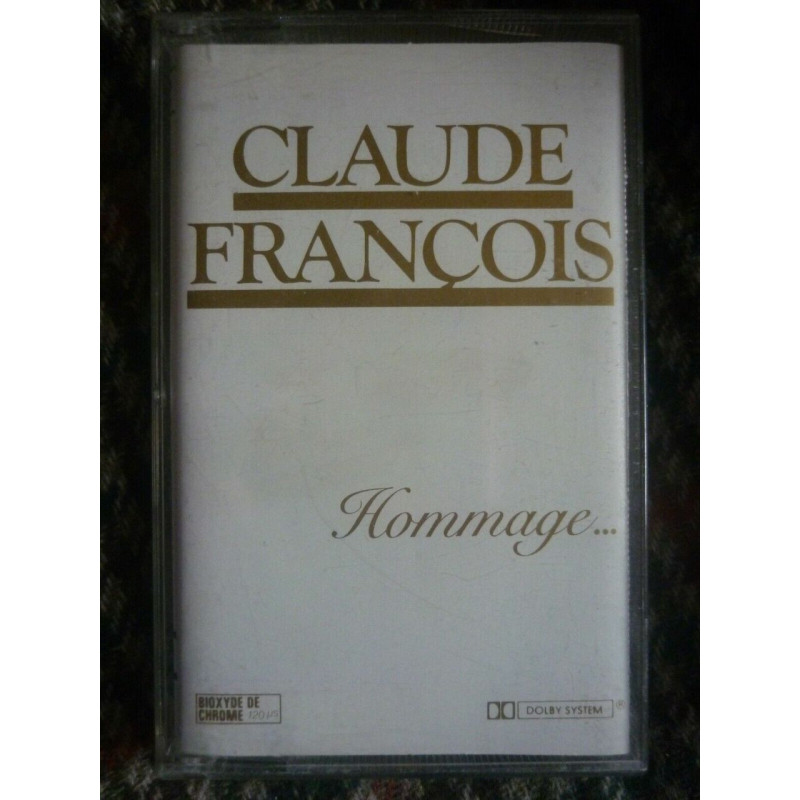 Claude François Hommage... Cassette Audio-K7 Polygram 830 945-4