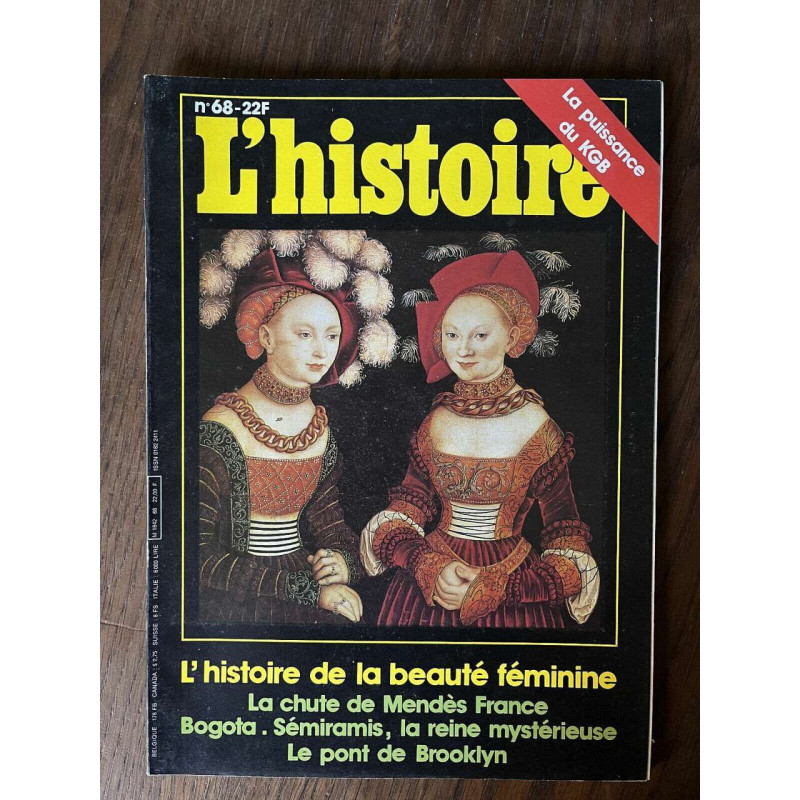 L'Histoire N68 L'Histoire de la beauté féminine