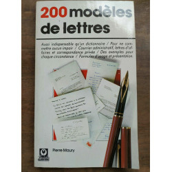 Pierre maury 200 modèles de lettres Guide marabout