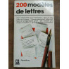 Pierre maury 200 modèles de lettres Guide marabout