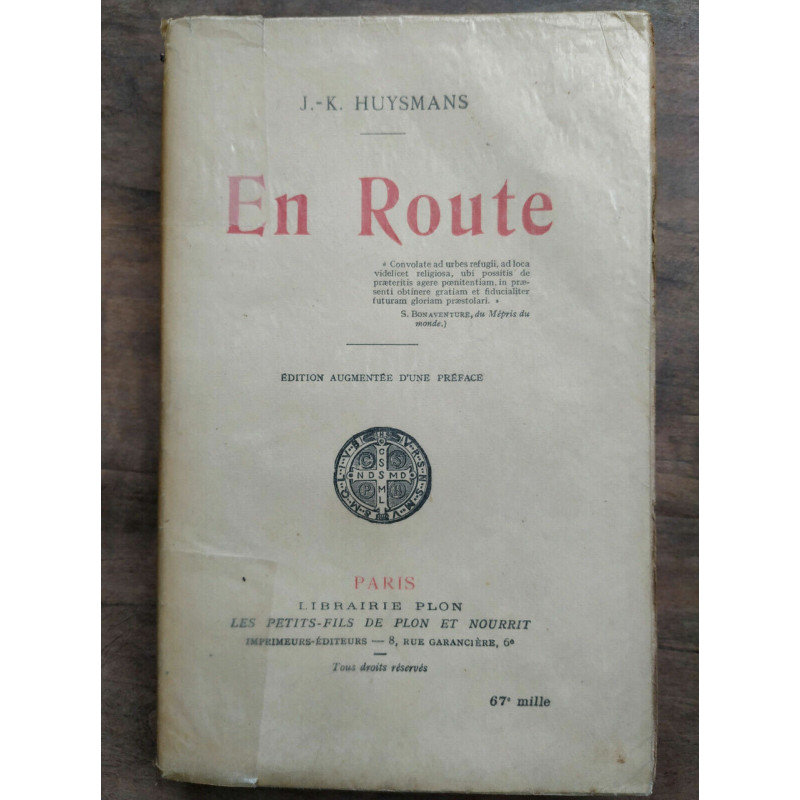 j k huysmans En route plon