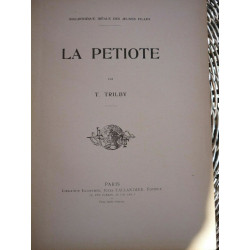 t trilby La petiote Librairie illustrée Jules tallandier