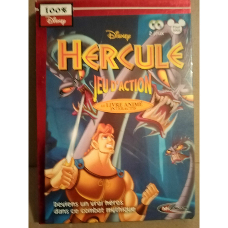 Hercule Jeu d'action - Le Livre animé interac 2 Jeux