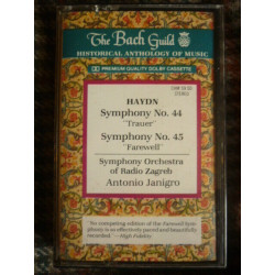 Haydn Symphony N44 45-Antonio JanigroCassette Audio The Bach Guild...