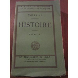 Voltaire Histoire extraits La Renaissance du Livre non daté