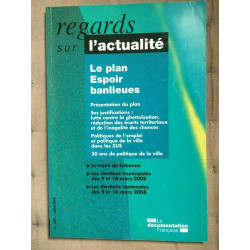 Regard sur l'actualité Le plan Espoir banlieues n342 Juillet 2008