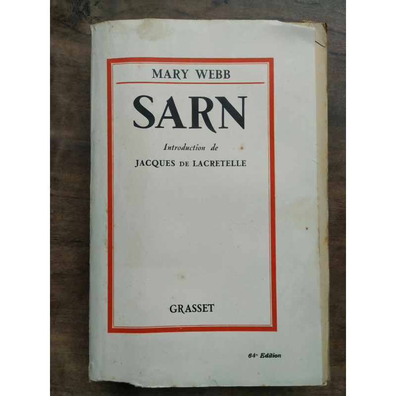 Mary Webb sarn grasset