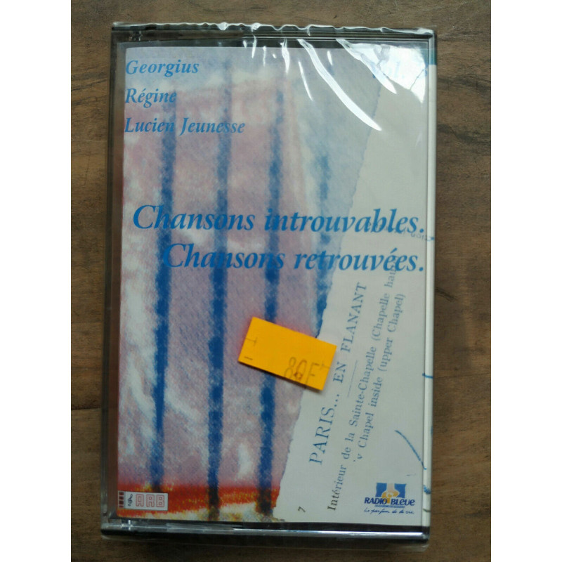 Chansons introuvables Chansons retrouveés Cassette Audio-K7 NEUVE...