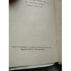 fouchardière Celval Tifs d'étoupe et Nib de Tifs Ferenczi et fils