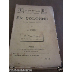 En colonne roman militaire par J. Simon Bibliothèque de la vie...