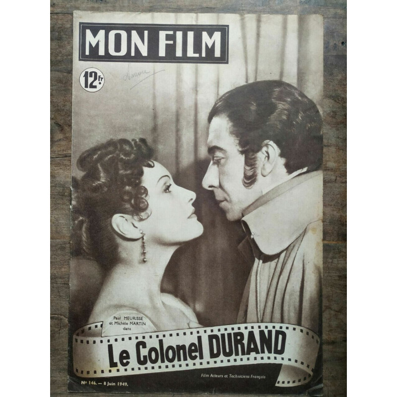 Mon Film n146 Le colonel durand 8 Juin 1949