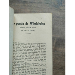 Mon Roman Policier Le pendu du Wimbledon - Erik Certon Ferenczi