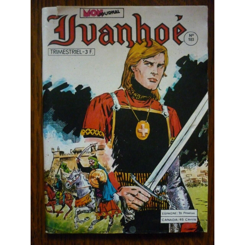 Ivanhoé trimestriel n183 Editions Aventures et voyages Septembre 1979