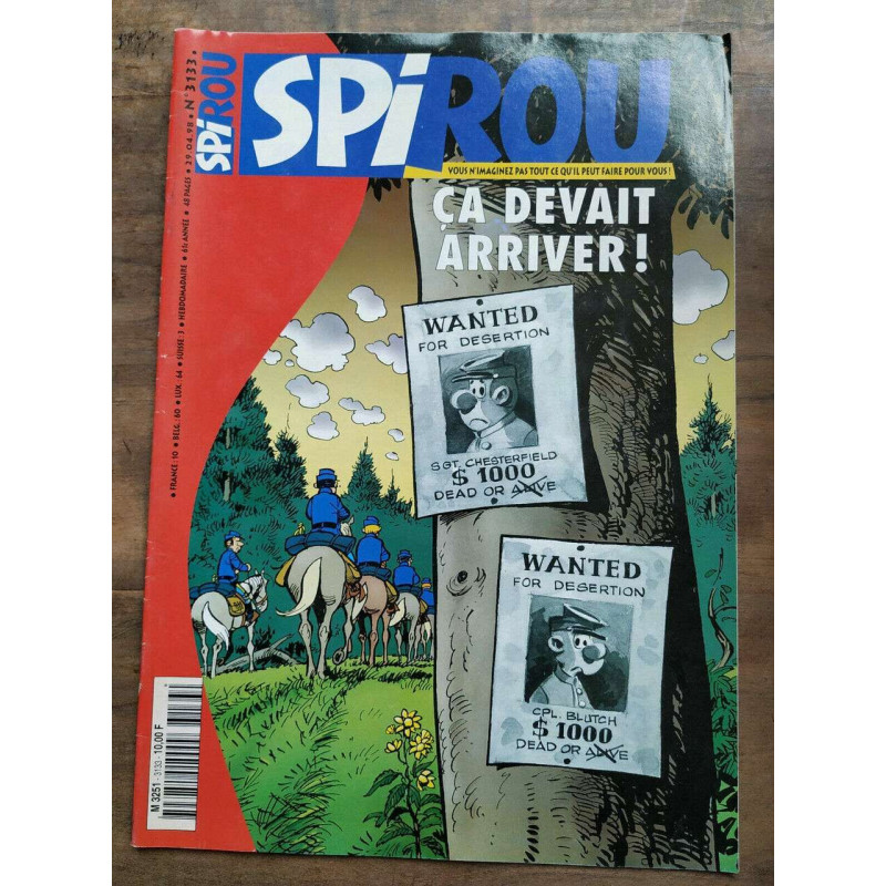 Magazine Spirou n3133 Avril 1998