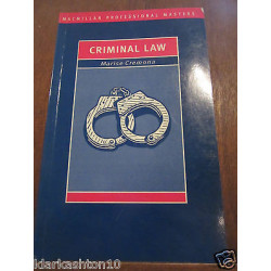 Marise cremona criminal law MacMillan Professional Masters