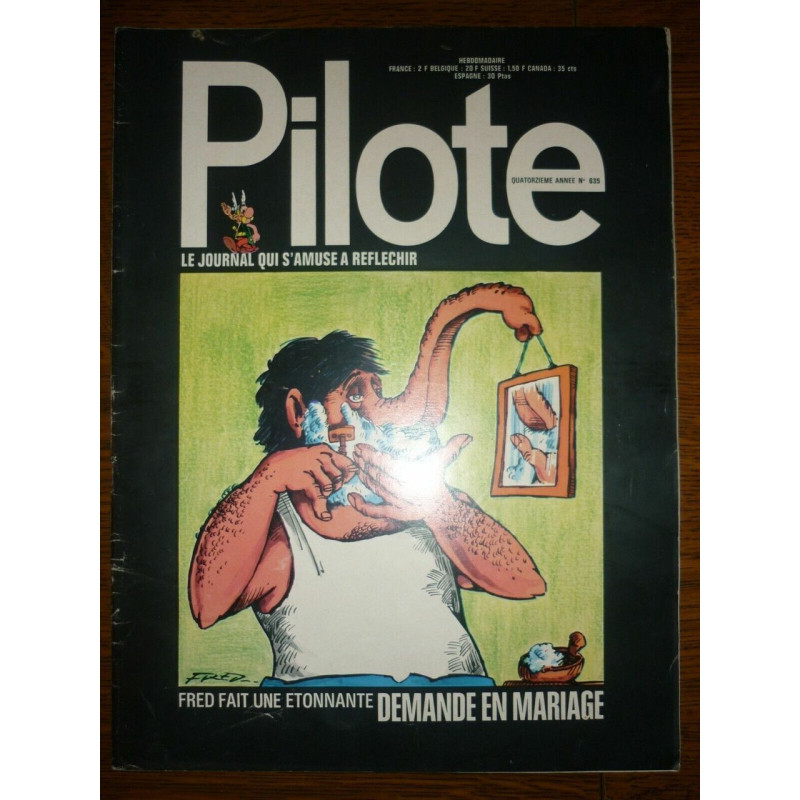 Pilote le journal qui s'amuse à réfléchir N635