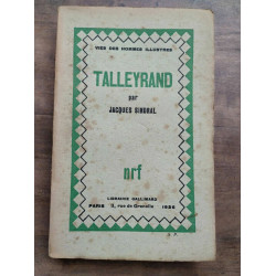 Jacques sindral talleyrand Gallimard nrf