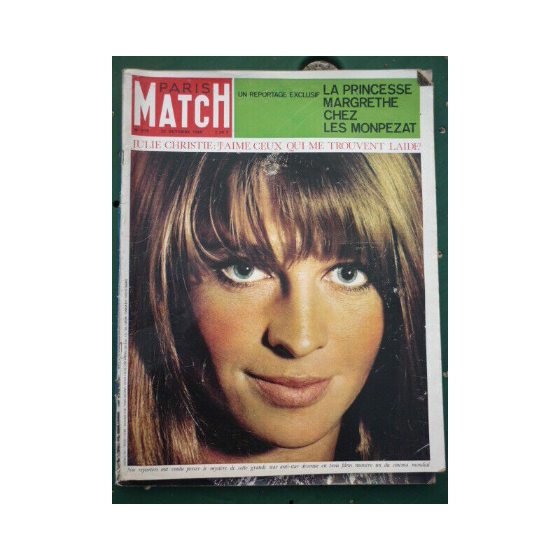 PARIS MATCH n 915 du 22 octobre 1966 Julie christie Princesse...