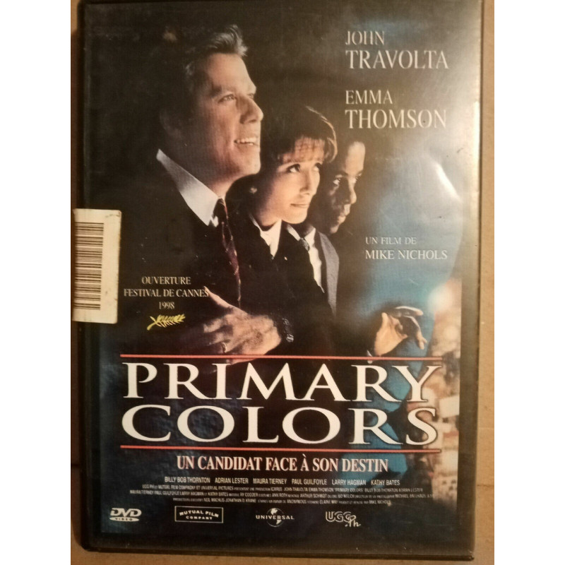 Primary Colors John Travolta Emma Thompson DVD
